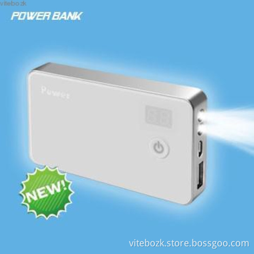 Novelty Gift Portable Battery Charger 4000mAh with Torch